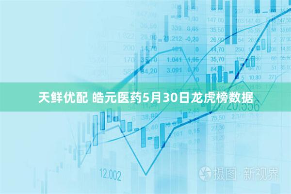 天鲜优配 皓元医药5月30日龙虎榜数据