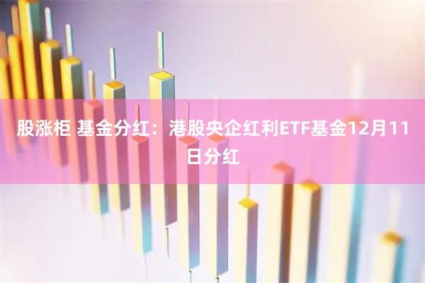 股涨柜 基金分红：港股央企红利ETF基金12月11日分红